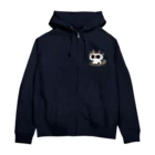 のべ子の全知全熊(シャムver) Zip Hoodie