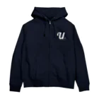 hinakenの温泉UMAジップパーカー Zip Hoodie