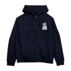 青鵐のセーラー服 Zip Hoodie