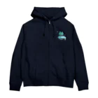 たぁ.(ドット)のだばだばのふゆうのしま(よる) Zip Hoodie