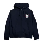 すとろべりーガムFactoryのレジ袋いります Zip Hoodie