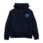 TOYラジのやするラジ子塗るラジ子（表裏デザイン） Zip Hoodie