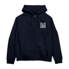 鍛屋　山源の鍛屋山源　鍛冶鬼文字無し Zip Hoodie