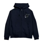 ハレルヤの黒猫とお魚 Zip Hoodie