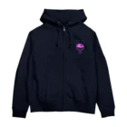 CARAVANのスペースバニー(ピンク) Zip Hoodie