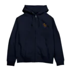 駄画紙屋　むしのかごのオオトラカミキリの宿主 Zip Hoodie