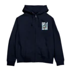 はっとの銀河鉄道の夜に巻き込まれる Zip Hoodie