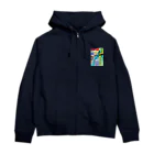 ヒラモトユミエの抽☆象 Zip Hoodie