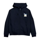 ちぃーかまぷらねっとの銀河くん Zip Hoodie