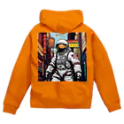 宇宙開発デザイン科の場違いコーディネート Zip Hoodie