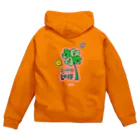 Bingbungのgood luck Zip Hoodie