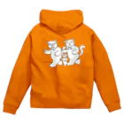 NEKOGETの散歩するにゃーん Zip Hoodie