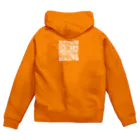 suzuritsukoのありがとうQR Zip Hoodie