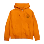 だんごむし売り場のだんごむしバーガー Zip Hoodie