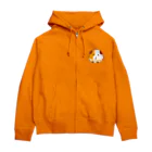 モルモットのミマモル隊のポンちゃん Zip Hoodie