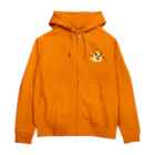 satoharuの木の葉の森のキノコたち Zip Hoodie