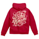 原ハブ屋【SUZURI店】のHABU AMAMI 2（A-SE） Zip Hoodie