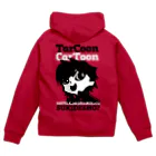 TarCoon☆GooDs - たぁくーんグッズのTarCoon☆CarToon is watching you Zip Hoodie