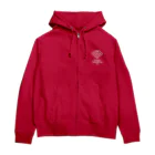 💎福岡 Rubyist会議 03💎のロゴジップパーカー（カラー） Zip Hoodie