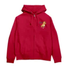 Cute mascot dogsのNO! American Pit Bull Terrier Zip Hoodie