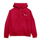 もるもつの顔面とまもつ Zip Hoodie