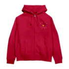 こねこめっとのとても元気なエビ Zip Hoodie