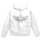 天空海洋研究会のドーナツもぐもぐペスト君 Zip Hoodie