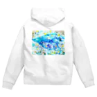 Laugh Rain Laboのgently flow. Zip Hoodie