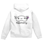 NeotenyのNeotenyロゴ ジップパーカー