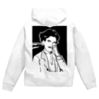 山形屋米店のニコラ・テスラ（Nikola Tesla） Zip Hoodie