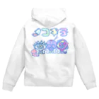 99Aliensのノコギ子ちゃん Zip Hoodie