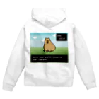 永嶋彩菜｜カピバラ部のカピバラクエスト Zip Hoodie