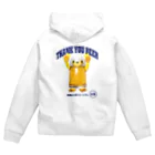 LONESOME TYPE ススのビールジョッキ🍺(猫) Zip Hoodie