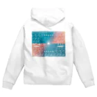 Surf’s up＊オリジナルデザインitemのSurf's up〜良い波がきた・グラデver〜オリジナルデザイン Zip Hoodie