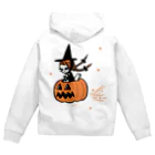 Mizna WadaのThe Pumpkin Riding Witch ジップパーカー