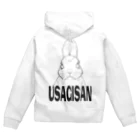 valuablepositsuzuriのUSAGISAN Zip Hoodie