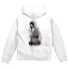 フレ末屋の絵巻から解き放たれた女幽霊でふぉ美 Zip Hoodie