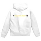 CrescentMoonのCrescentMoonピアノドラム Zip Hoodie