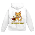 縁-yukari-のMY SUPER HERO Zip Hoodie