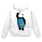 向日葵パンダ工房の向日葵パンダくん Zip Hoodie