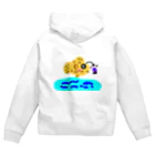 Akali_to_youのAkaliの深海魚シリーズ コウモリダコミックス Zip Hoodie