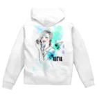 🫧🦋uru🎙ぅʓ👠💕の🫧🦋uru🎙ぅʓ 👠💕グッズ Zip Hoodie