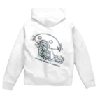 itsuto-こねこしょうしょうめんへらの「とんぷくやく」 Zip Hoodie