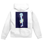 もののけCo.のクラゲ Zip Hoodie