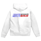 MOTOwirecoのMOTO wire カラーロゴ Zip Hoodie