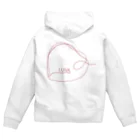 LUNAのHeart Zip Hoodie