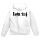 isla_laのIsla･laロゴジップパーカー Zip Hoodie