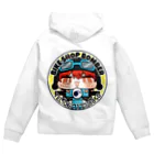 ボンバーショップのボンバーくん Zip Hoodie