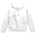 崖からぷっちんのお買い物くまちゃん Zip Hoodie