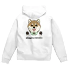 豆つぶのshiba-inu fanciers(赤柴) Zip Hoodie